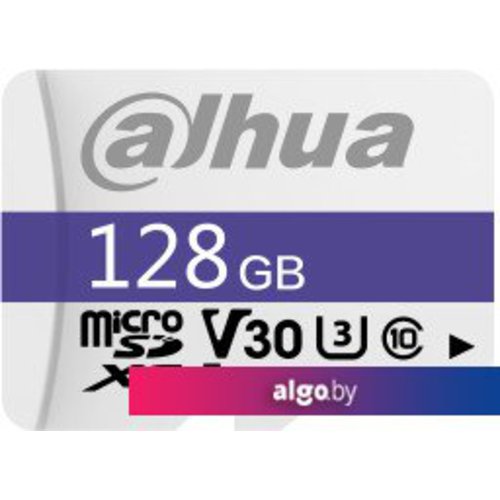 Dahua 128GB MicroSD C10 U3 V30 FAT32 DHI TF C100 128GB карта памяти