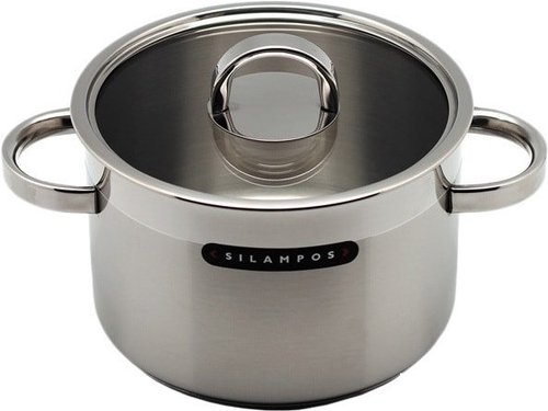 

Кастрюля Silampos Atlantico Glass 632125V56620, Нержавеющая сталь