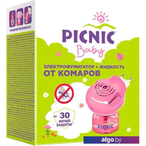 

Уничтожитель насекомых Picnic Baby + 30 мл