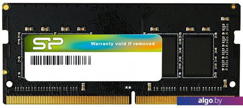 

Оперативная память Silicon-Power 8ГБ DDR4 3200МГц SP008GBSFU320B02