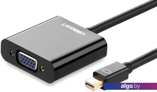 

Адаптер Ugreen 10459 Mini DisplayPort - VGA (0.15 м, черный)