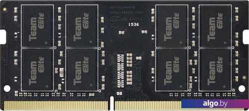 Оперативная память Team Elite 8ГБ DDR4 SODIMM 3200МГц TED48G3200C22-S01