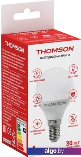 

Светодиодная лампочка Thomson Globe TH-B2102