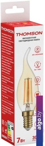 

Светодиодная лампочка Thomson Filament Tail Candle TH-B2118