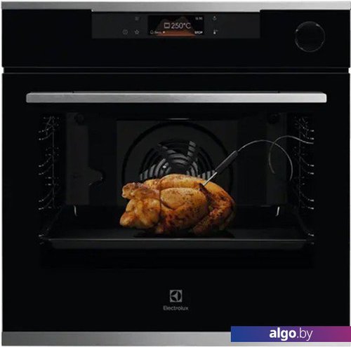 

Электрический духовой шкаф Electrolux SteamCrisp 700 KOCBP39X, Нержавеющая сталь;черный