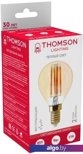 

Светодиодная лампочка Thomson Filament Globe TH-B2123