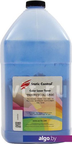 

Тонер Static Control Универсальный для Brother Color (циан) 1 кг