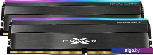 

Оперативная память Silicon-Power Xpower Zenith RGB 2x8ГБ DDR4 3200МГц SP016GXLZU320BDD, Черный