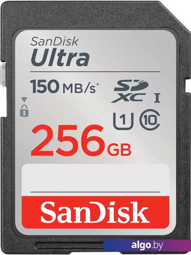 

Карта памяти SanDisk Ultra SDXC SDSDUNC-256G-GN6IN 256GB