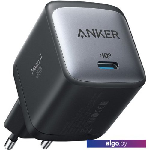 

Сетевое зарядное Anker PowerPort Nano II GaN 65 Вт