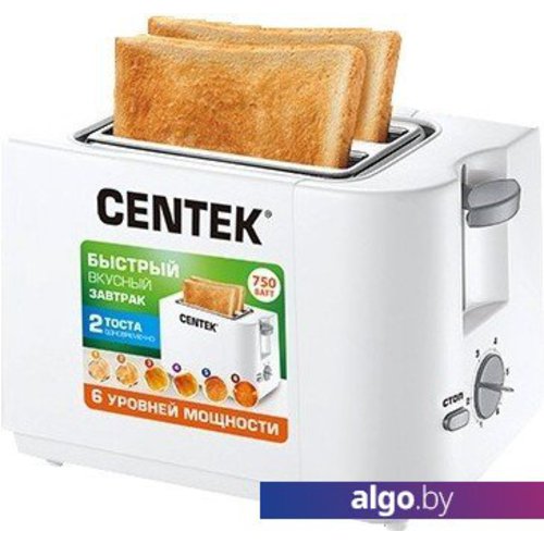 

Тостер CENTEK CT-1425 (белый)