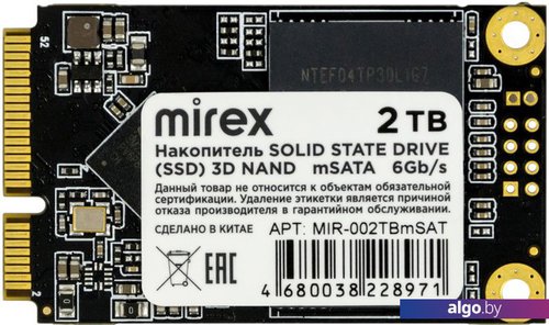 

SSD Mirex 2TB MIR-002TBmSAT