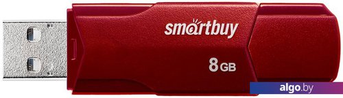 

USB Flash SmartBuy Clue 8GB (бордовый)