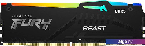 

Оперативная память Kingston FURY Beast RGB 16ГБ DDR5 5600 МГц KF556C40BBA-16