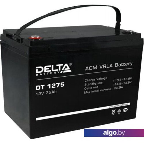 

Аккумулятор для ИБП Delta DT 1275 (12В/75 А·ч)