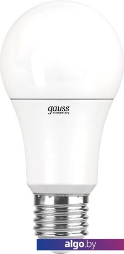 

Светодиодная лампа Gauss LED Elementary A60 15W E27 6500K 23235