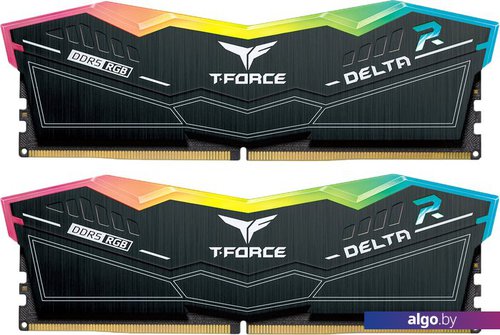 Оперативная память Team T-Force Delta RGB 2x32ГБ DDR5 6000 МГц FF3D564G6000HC38ADC01