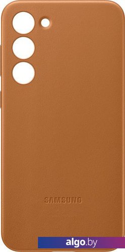 

Чехол для телефона Samsung Leather Case S23+ (песочно-бежевый)