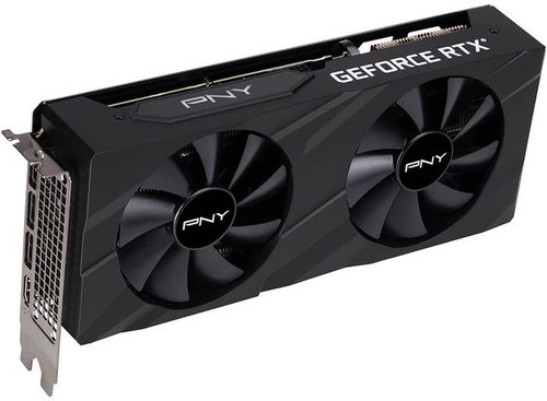 

Видеокарта PNY GeForce RTX 3060 Ti 8GB GDDR6X VERTO Dual Fan LHR VCG3061T8LDFBPB1