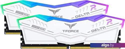 

Оперативная память Team T-Force Delta RGB 2x16ГБ DDR5 7000 МГц FF4D532G7000HC34ADC01, Белый