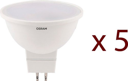 

Светодиодная лампа Osram LV MR1675 10 SW/840 230V GU5.3 RU (5 шт)