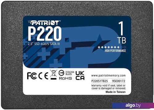 

SSD Patriot P220 1TB P220S1TB25