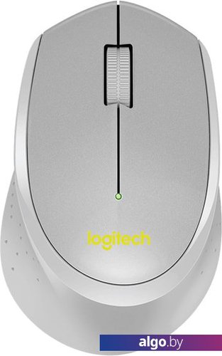 

Мышь Logitech M330 Silent Plus (серый/желтый)