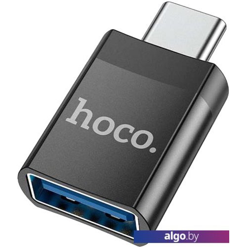 

Адаптер Hoco UA17 USB Type-A - USB Type-C (черный)