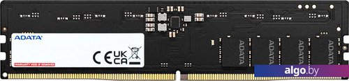 

Оперативная память ADATA 8ГБ DDR5 5600 МГц AD5U56008G-S, Черный