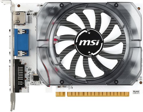 

Видеокарта MSI GeForce GT 730 2GB DDR3 [N730-2GD3V3]