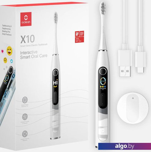 

Электрическая зубная щетка Oclean X10 Smart Electric Toothbrush (серый)