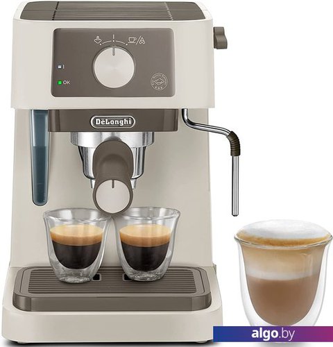 Рожковая помповая кофеварка DeLonghi Stilosa EC235.CR купить в Минске, цена