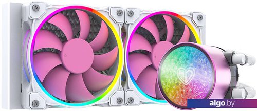 

Кулер для процессора ID-Cooling Pinkflow 240 Diamond, Розовый