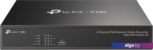 

Сетевой видеорегистратор TP-Link Vigi NVR1004H-4P