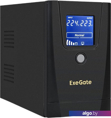 Источник бесперебойного питания ExeGate SpecialPro Smart LLB-1000.LCD.AVR.1SH.2C13 EX292787RUS