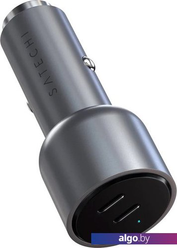 

Автомобильное зарядное Satechi 40W Dual USB-C PD Car Charger ST-U2C40CCM