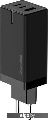 

Сетевое зарядное Doogee GaN Fast Charger 65W, Черный