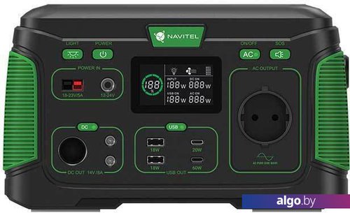 

Портативная зарядная станция NAVITEL NS300, Зеленый;черный