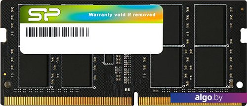 

Оперативная память Silicon-Power 16ГБ DDR4 SODIMM 3200 МГц SP016GBSFU320X02