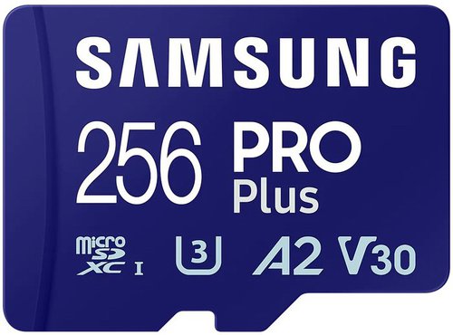 

Карта памяти Samsung PRO Plus microSDXC 256GB MB-MD256SA/EU (с адаптером)