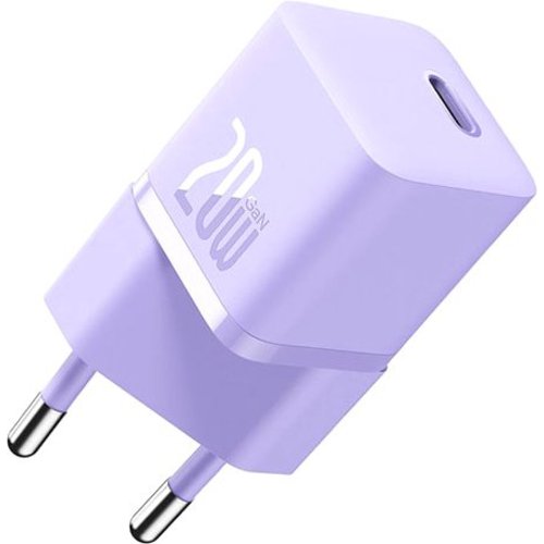 

Сетевое зарядное Baseus GaN5 Fast Charger Mini 1C 20W CCGN050105 (сиреневый)