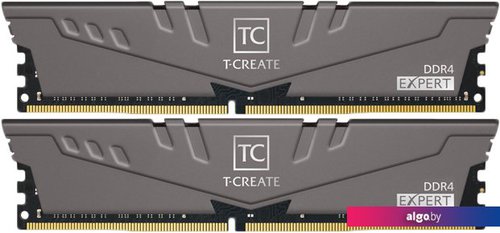 

Оперативная память Team T-Create Expert OC10L 2x16ГБ DDR4 3600МГц TTCED432G3600HC18JDC01, Серый