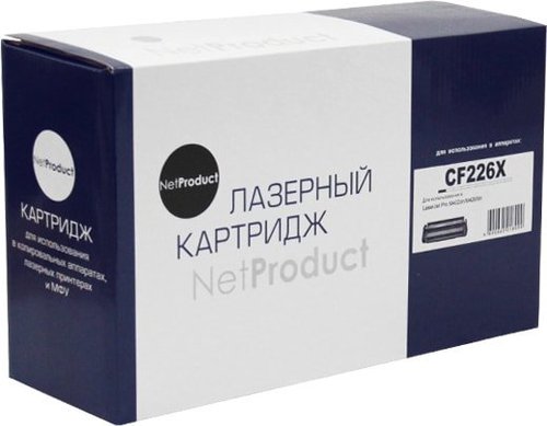 

Картридж NetProduct N-CF226X (аналог HP CF226X), Черный