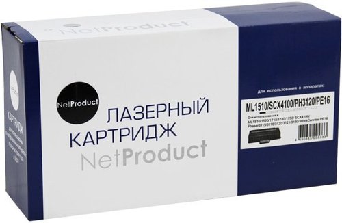 

Картридж NetProduct N-ML-1710D3 (аналог Samsung ML-1710D3), Черный