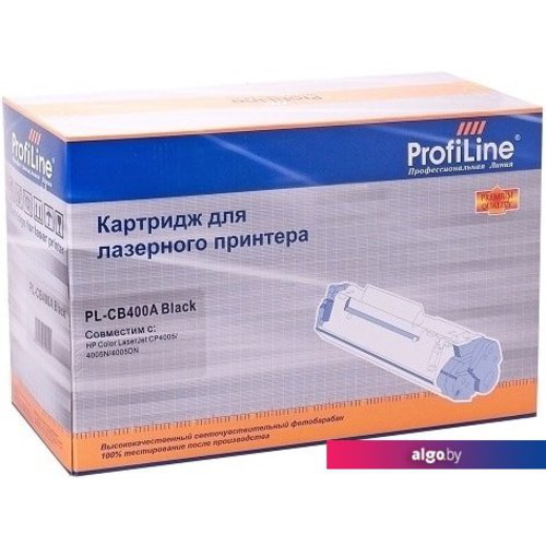 

Картридж ProfiLine PL-CB400A-Bk (аналог HP 642A (CB400A))