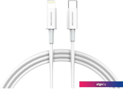 

Кабель Atomic USB Type-C - Lightning 30320 (1 м, белый)