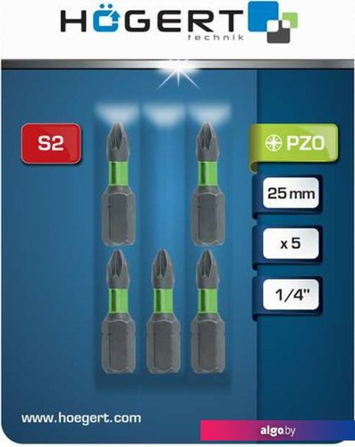

Набор бит Hogert Technik HT1S125