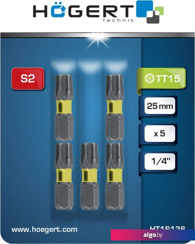 

Набор бит Hogert Technik HT1S136