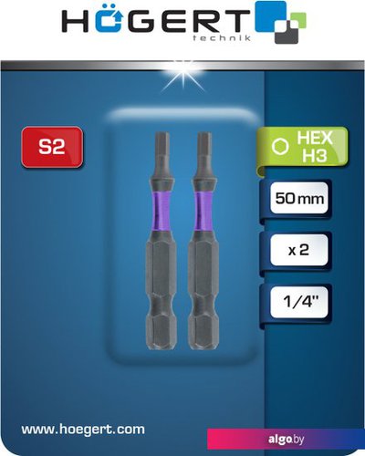 

Набор бит Hogert Technik HT1S175