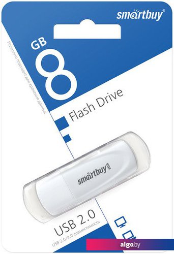 

USB Flash SmartBuy Scout 8GB (белый)